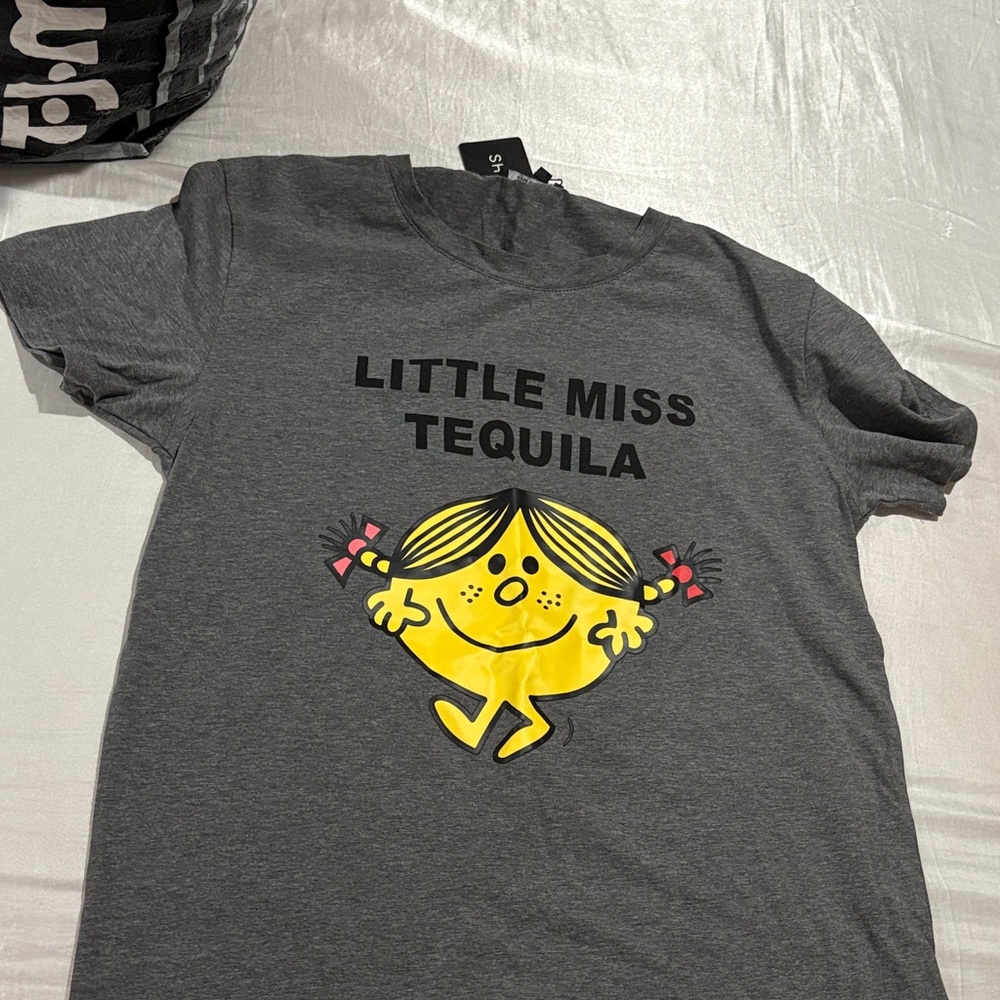 Gray Little Miss Tequila Shirt